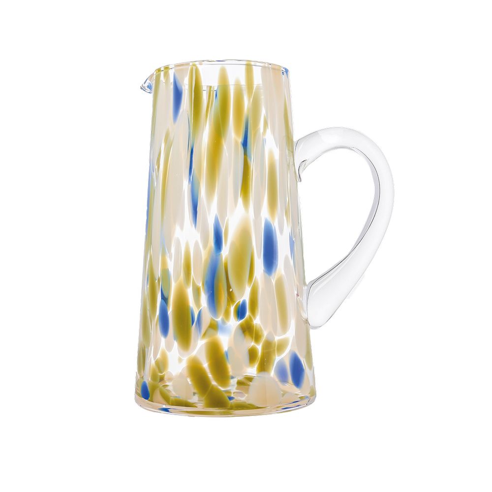 OPJET PARIS Pitcher Blue Speckled 22.5cm