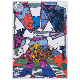 25 - Einar Viðar Guðmundsson, "Dutch Brickwall 7",  Prent, 68x49cm, 2025.