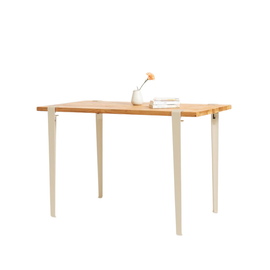 TIPTOE X HEJU Dining Table Lobo Reclaimed Oak Steel Legs 120cm