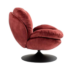 ZAGO Swivel Armchair Topi Fabric