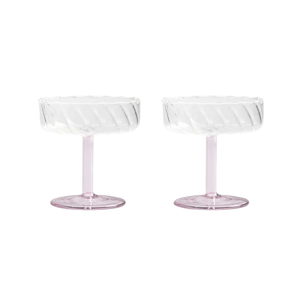&KLEVERING Set Of 2 Coupes Twirl