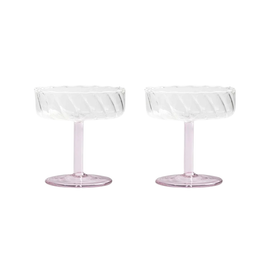 &KLEVERING Set Of 2 Coupes Twirl