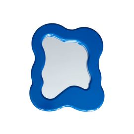 SALÓME HOLLANDERS Glazed Mirror Original 90cm Deep Blue