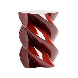 &KLEVERING Pillar Marshmallow Burgundy 40cm