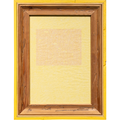 27 - Halldór Ragnarsson, "Úr öllu kemur ekkert", Akrýl og enamel á við, 2x30x40cm, 2024.