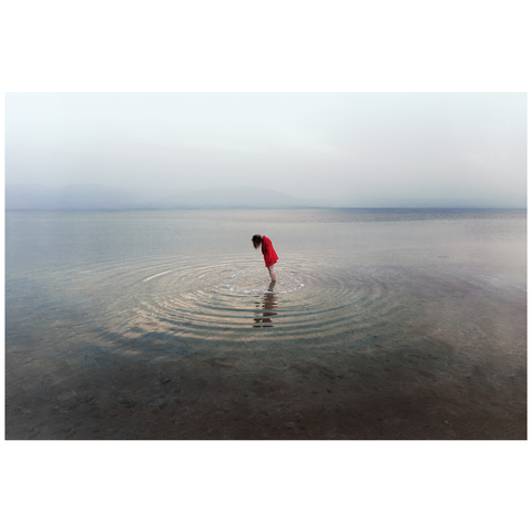 95 - Yael BC, "Dauðahafið",  Prent, 73x53cm, 2021.