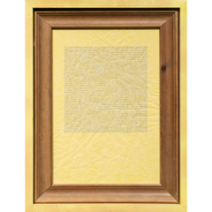 27 - Halldór Ragnarsson, "Úr öllu kemur ekkert", Akrýl og enamel á við, 2x30x40cm, 2024.