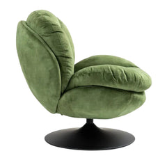 ZAGO Swivel Armchair Topi Fabric