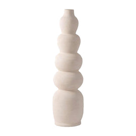OPJET PARIS White Atlas Vase 72cm