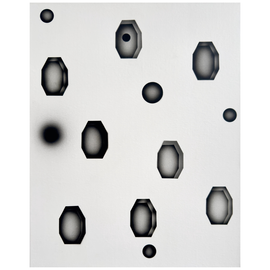 49 - Kristinn Már Pálmason, "Formanent B", 50x40cm, 2025.