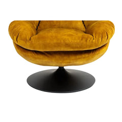 ZAGO Swivel Armchair Topi Fabric