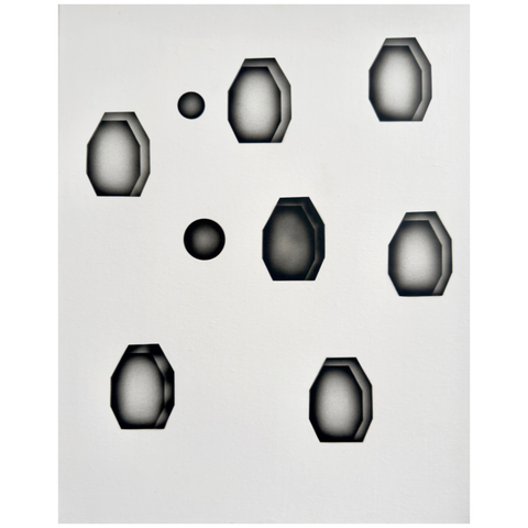 50 - Kristinn Már Pálmason, "Formanent C", 50x40cm, 2025.