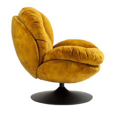 ZAGO Swivel Armchair Topi Fabric