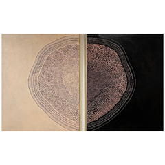 35 - Helga Sigríður Valdemarsdóttir, "Völva", Olía á striga, 100x160cm, 2025.