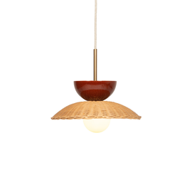 VINCENT SHEPPARD Rattan Shade Suspension Light Arvin 34cm