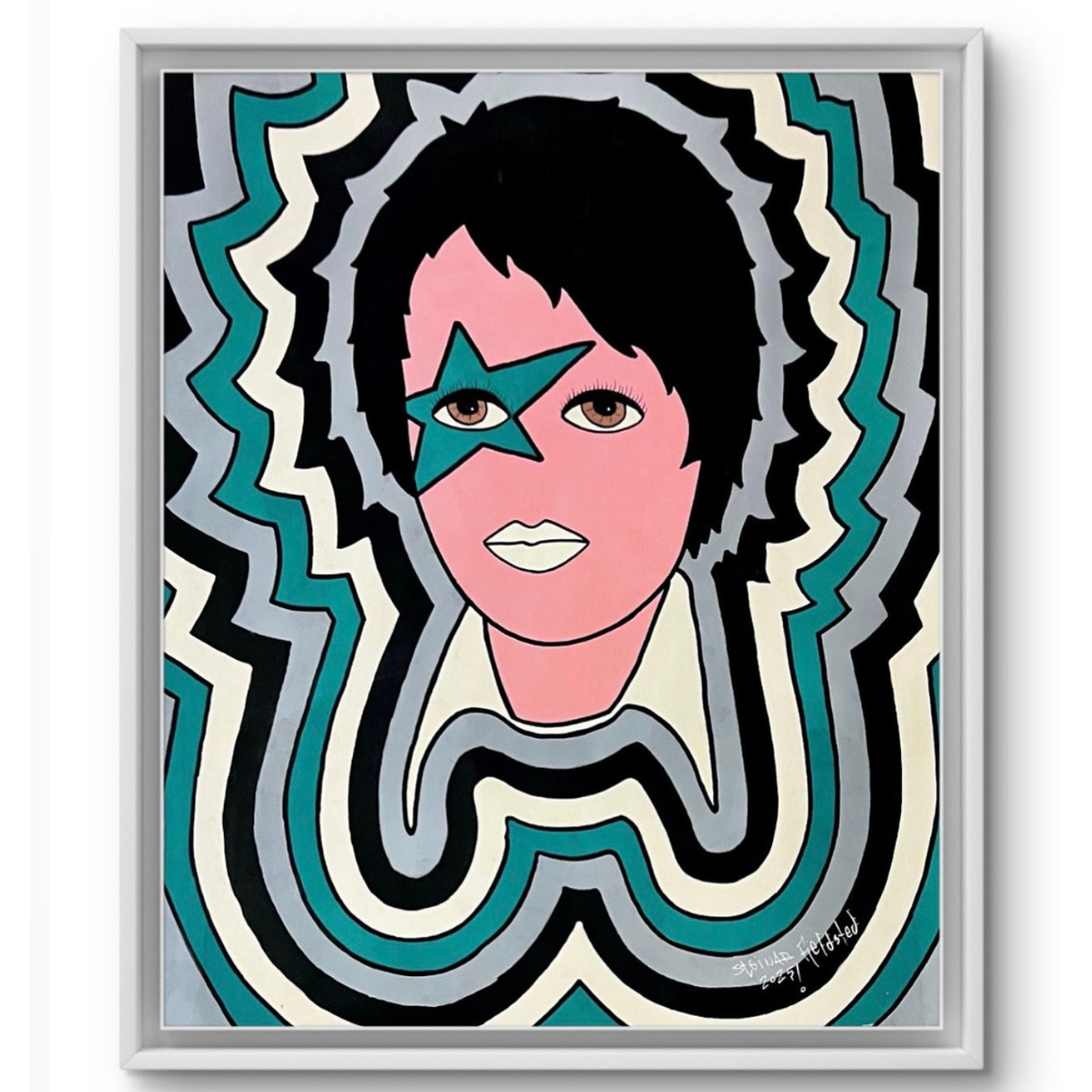 89 - Steinar Fjeldsted, "Star Boy", 51x41cm, 2025.