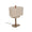 MARKET SET Table Lamp Pebble Fabric 60cm