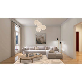 AFK LIVING Soft Rug Wave Beige