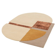 AFK LIVING Rug Form Organic Shape Wool 160x230cm