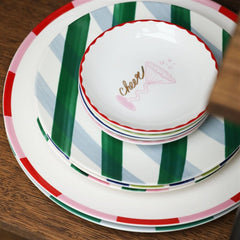 &KLEVERING Set Of 2 Large Plates Bliss Pink