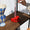 &KLEVERING Set Of 3 Candles Alpha Red
