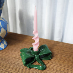 &KLEVERING Set Of 3 Candles Alpha Red