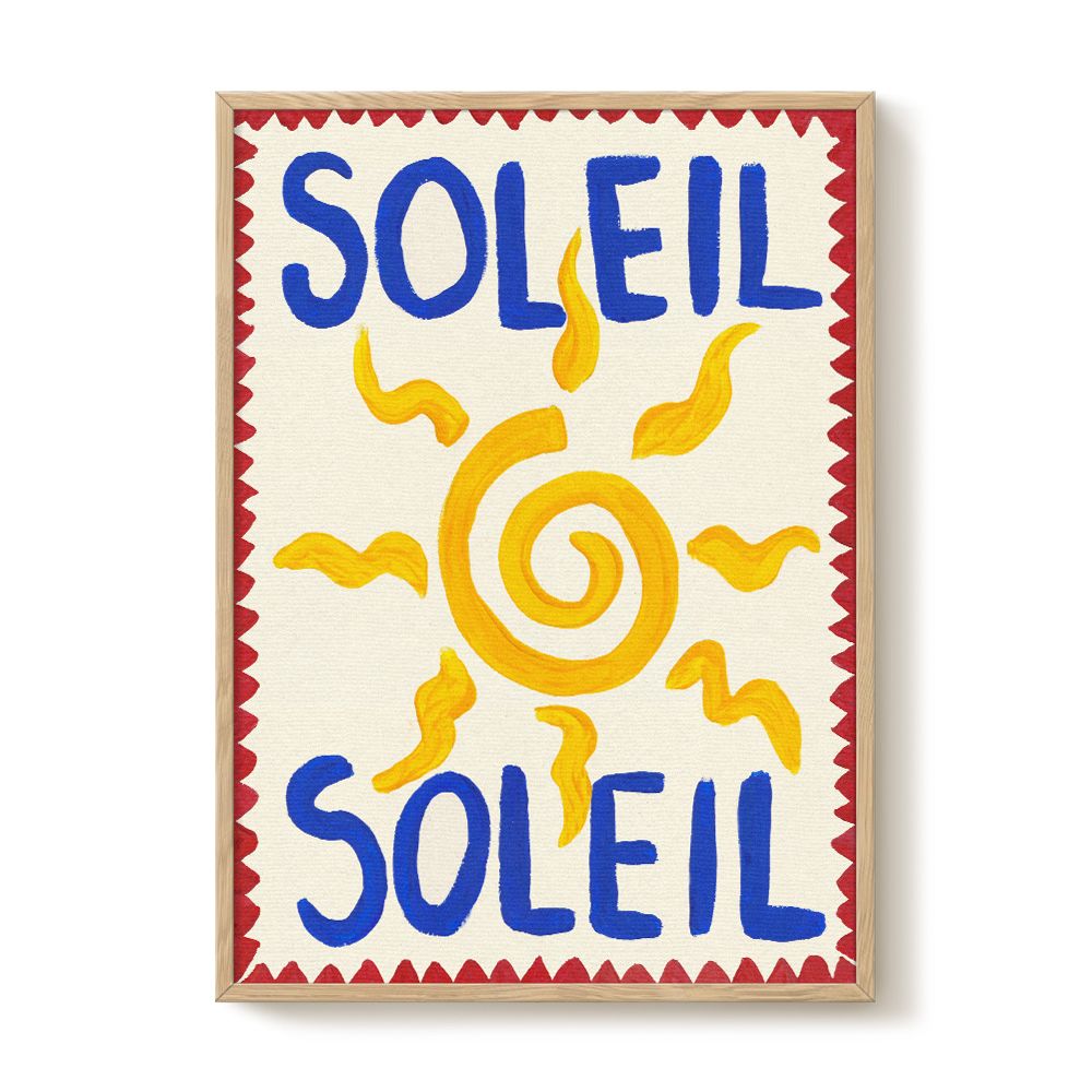PSTR STUDIO Art Print -  Abbie Franks - Soleil