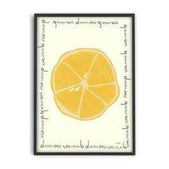 PSTR STUDIO Art Print Anna Mörner - Lemon