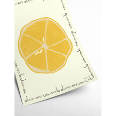 PSTR STUDIO Art Print Anna Mörner - Lemon