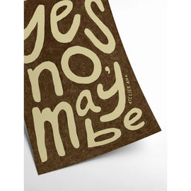 PSTR STUDIO Art Print - Anouk - Yes No Maybe