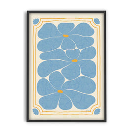 PSTR STUDIO Art Print - Hanna KL - Nostalgia Blue