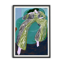 PSTR STUDIO Art Print - Marco - Lazy