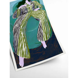 PSTR STUDIO Art Print - Marco - Lazy