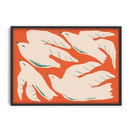 PSTR STUDIO Art Print - Olivia Leino - Flying Friends