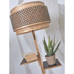 GOOD&MOJO Floor Lamp Bhutan Shelves