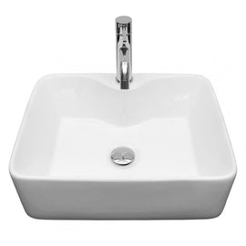 FURNIFIED Washbasin Alexis VI Porcelain