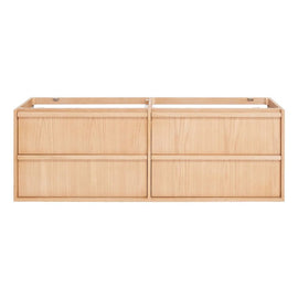 FURNIFIED Bathroom Cabinet Fien Wood 150cm