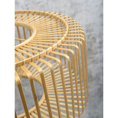 GOOD&MOJO Wall Light Bromo Swing Arm Bamboo 40cm