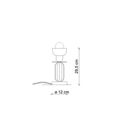 FERROLUCE Table Lamp Berimbau 30cm