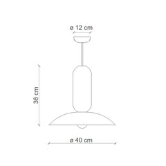 FERROLUCE Suspension Light Pau 40cm