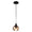FERROLUCE Suspension Light Afoxé Vetro 14cm