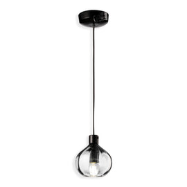 FERROLUCE Suspension Light Afoxé Vetro 14cm