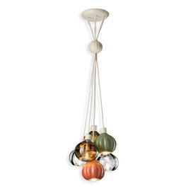 FERROLUCE Suspension 6-Lights Afoxé Mix Set 1 14cm