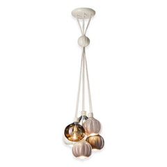 FERROLUCE Suspension 6-Lights Afoxé Mix Set 2 14cm