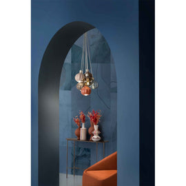 FERROLUCE Suspension 6-Lights Afoxé Mix Set 3 14cm