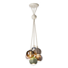 FERROLUCE Suspension 6-Lights Afoxé Mix Set 4 14cm
