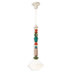 FERROLUCE Suspension Light Lariat Vetro 87cm