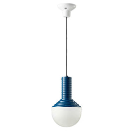 FERROLUCE Suspension Light Selaron Painted Glass 39cm