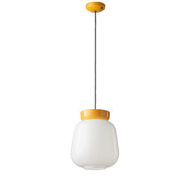 FERROLUCE Suspension Light Corcovado White Glass 34cm
