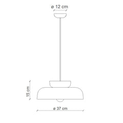 FERROLUCE Suspension Light Maracana Special Edition 37cm